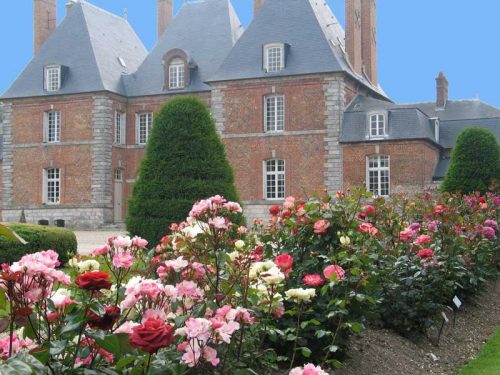 Château de mesnil Geoffroy Façade Ouest